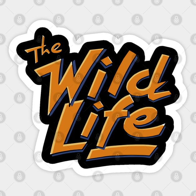 The Wild Life 1984 Sticker by The Daily Ghost